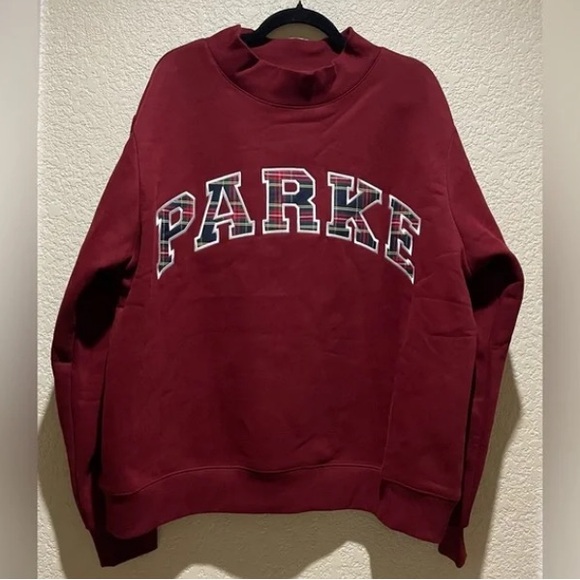 Parker Sweaters - Parker Deep Red Cowl Neck Sweater